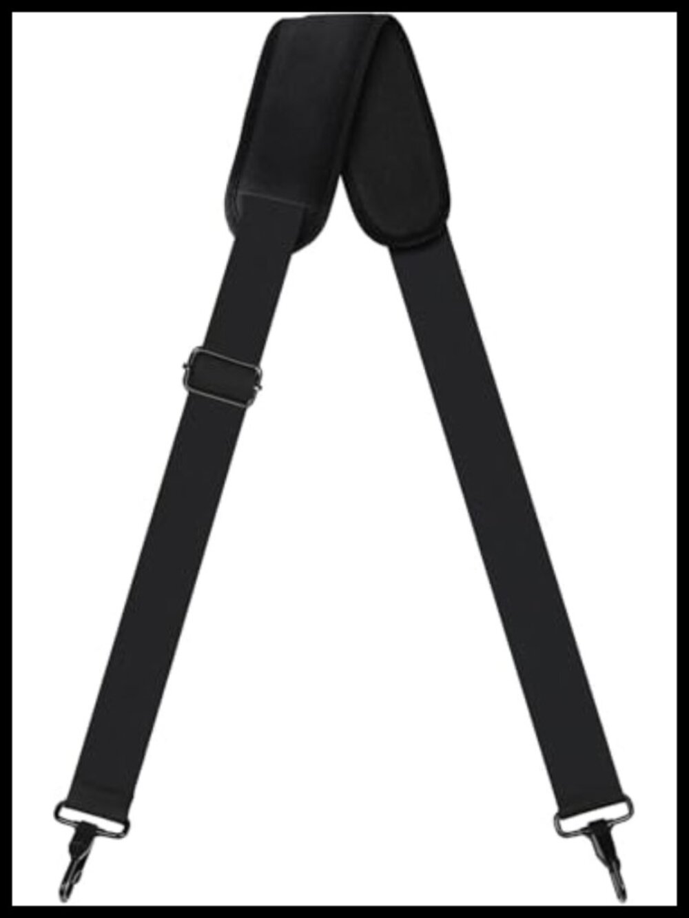 72 inch Adjustable Nylon Shoulder Strap Replacement with Metal Hooks